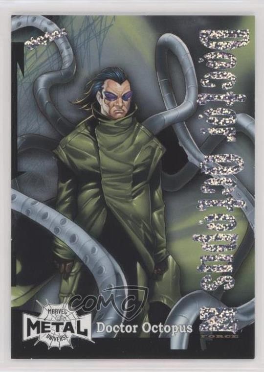 2022 Marvel Metal Universe Spider-Man Z-Force Rave 71/100 Dr Octopus Doctor 0q60