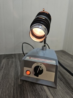 American Optical (AO) Microscope Light And Power Supply Working Parts Only