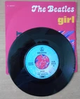 The Beatles Girl / Nowhere man vinyl 7inch picture sleeve parlophone Italy 45rpm