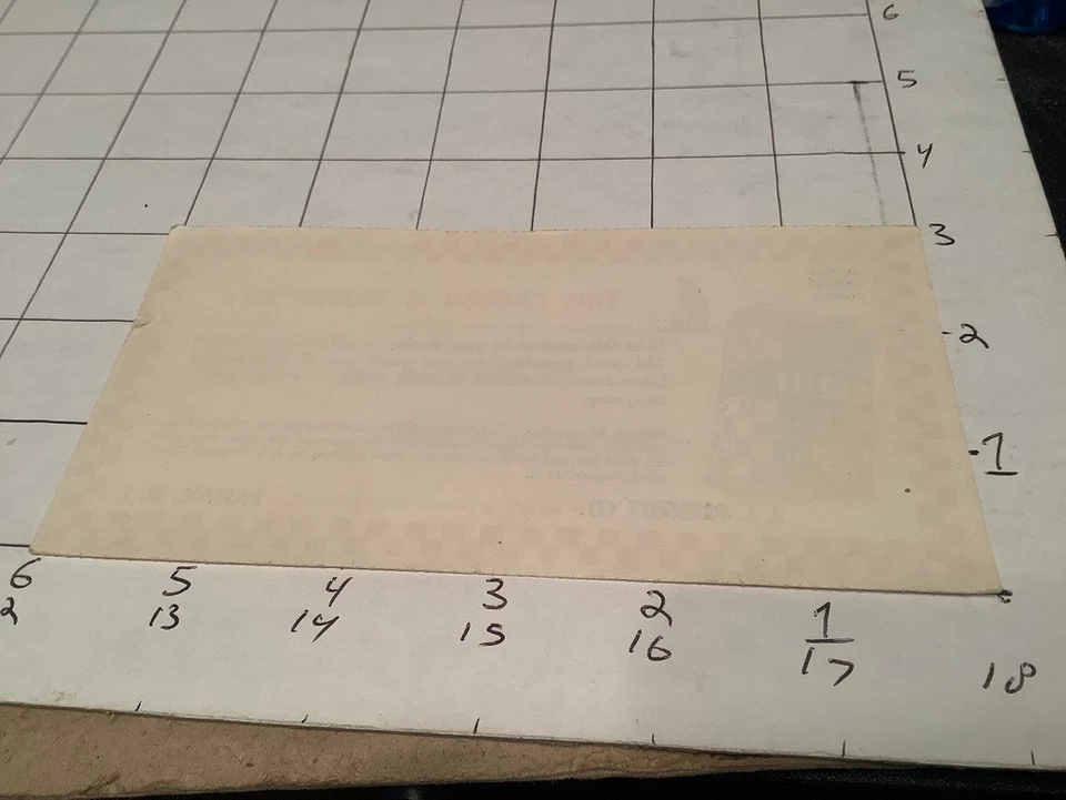 Vintage Original Coupon: early DAZZLE floor wax- Prescott; 25 cents, no zip - Image 2 of 2