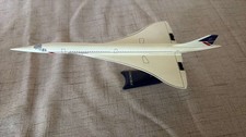 Vintage Concorde Model Plane With Stand British Airways By Wooster 1/250 Scale