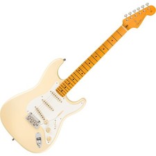Fender Stratocaster E-Gitarre Lincoln Brewster MN Olympic Pearl Neu