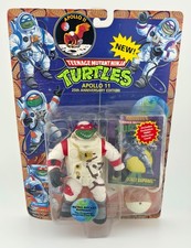 Teenage Mutant Ninja Turtles Apollo 11  RETRO ROCKET RAPHAEL MOC Vintage Figure