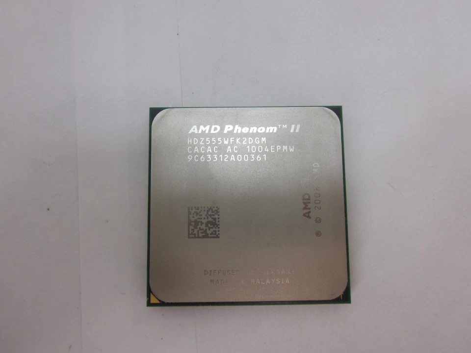 Procesador CPU de doble núcleo AMD Phenom 2 Black Edition AM3 3,2 GHz (HDZ555WFK2DGM) Foto 3 de 3