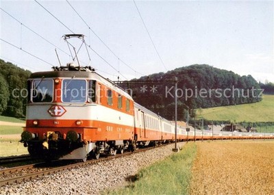 Railway Railway Chemin de Fer City Train with Locomotive.  Re 4/4 II 