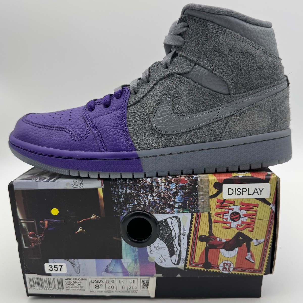 Size 8.5 - Sheila Rashid x Air Jordan 1 Mid UNITE for sale online