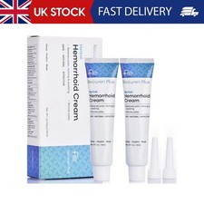 Recuren Plus Hemorrhoids Treatment Hemorrhoid & Fissure Cream Fast Acting Hemorr