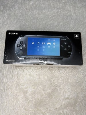 New/Sealed Sony PSP PSP-1001 (98507) Black Portable Handheld