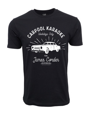 CARPOOL KARAOKE JAMES CORDEN LATE SHOW T SHIRT
