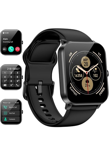 Smart Watch, Smartwatches for Men Women, 1.85" HD Fitness Tracker(Answer/Make Va