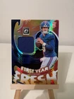 2025 Panini Donruss Optic First Year Fresh Jaxson Dart Blue Hyper (MEM, RC)