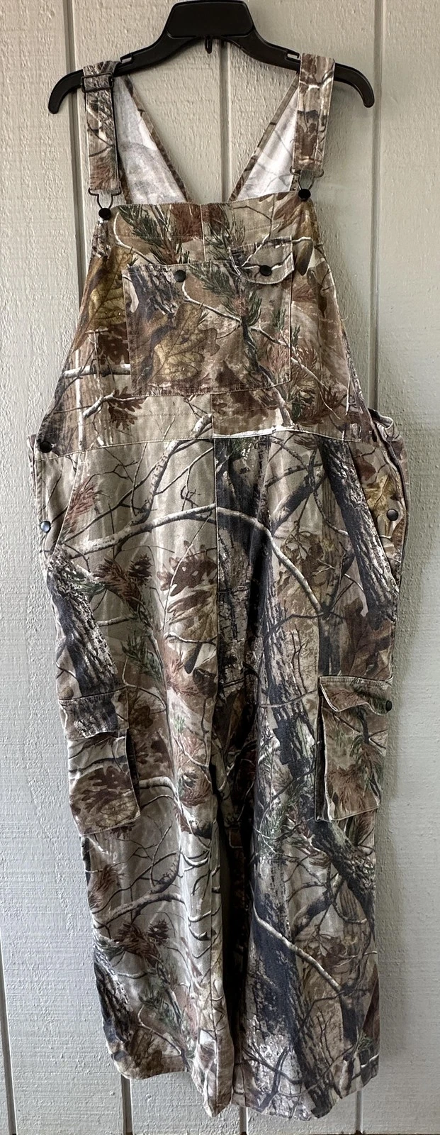 Realtree Bib Overalls Mens XL Camo AP Cargo Pockets Outdoor Hunting
Opens in a new window or tab