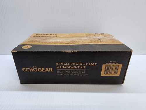 Kit de sistema de enrutamiento de gestión de cables + alimentación en pared ECHOGEAR EGAV-CMIWP1 - Imagen 7 de 7