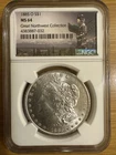 1885-O Morgan Silver Dollar NGC MS64 Great Northwest Collection
