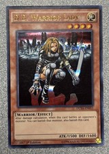 D.D. Warrior Lady DUSA-EN051 Duelist Saga Ultra Rare 1st Edition NM