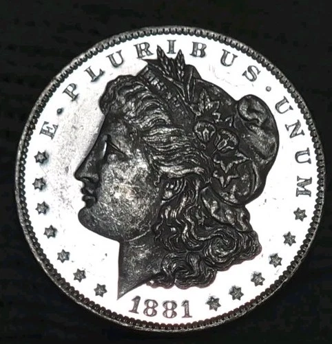 1881-o Morgan Silver Dollar Brilliant Uncirculated DMPL/PL