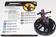 IRONHEART 056 Captain America and the Avengers Marvel Heroclix legacy
