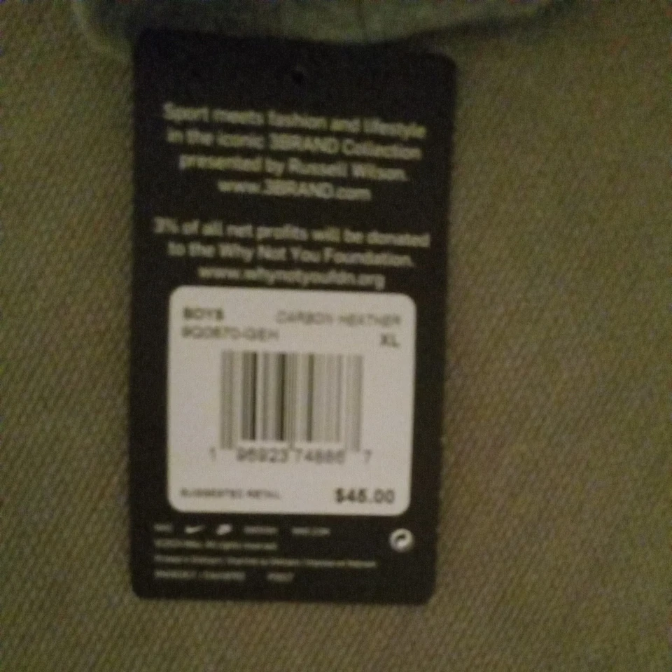 Sudadera con capucha Nike XL gris carbono nueva con etiquetas muy cómoda suave Foto 3 de 3