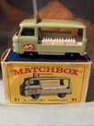 Matchbox Lesney Vintage 1960s Era Milk Delivery Truck #21 Green In Original Box