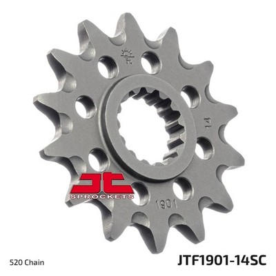 Ritzel 14 Zähne für KTM EXC-F 450 ie Baujahr 2017-2022 von JT-sprockets - Neu