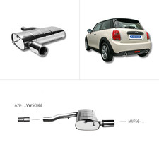 Bastuck Sportauspuff - Mini F56 Cooper/ One/ One First Diesel
