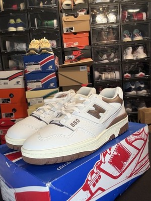 New Balance 550 Aimé Leon Dore White Brown Men s Size 10.5