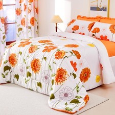 Queen Comforter Set 7 Pieces Reversible Queen Size Comforters for All Season ...