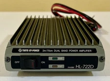 Tokyo Hy-Power HL-722D 145/430MHz Dual Band Power Amplifier Japan