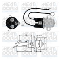 Magnetschalter, Starter Meat & Doria 46266
