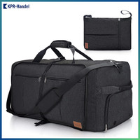 Faltbare Reisetasche 120L Mit Schuhfach, Wasserdicht, FüR Herren/Damen