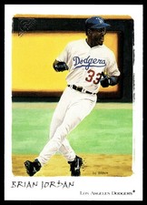 Brian Jordan 2002 Topps Gallery #98 Dodgers MLB READ FREE SHIPPING AutographDen