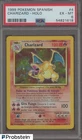 1999 Pokemon Spanish #4 Charizard Holo PSA 6 EX-MT