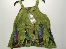 Jublie The African Heritage Shirt Top Dashiki Tribal Rayon Colorful Kids XL NWT