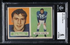 1957 Topps Alan Ameche #53 BGS 6 0q3