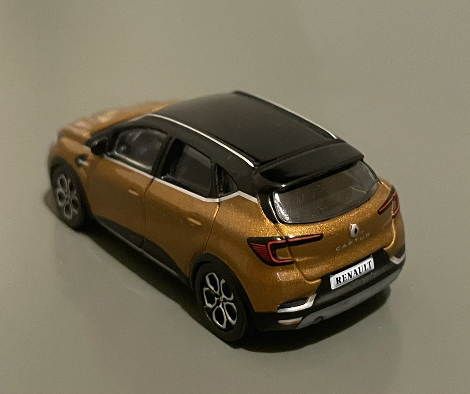 Modellino Renault Captur 2 Arancione 1/64 1:64 3 Inches Auto Nuova Senza Scatola - Immagine 4 di 4