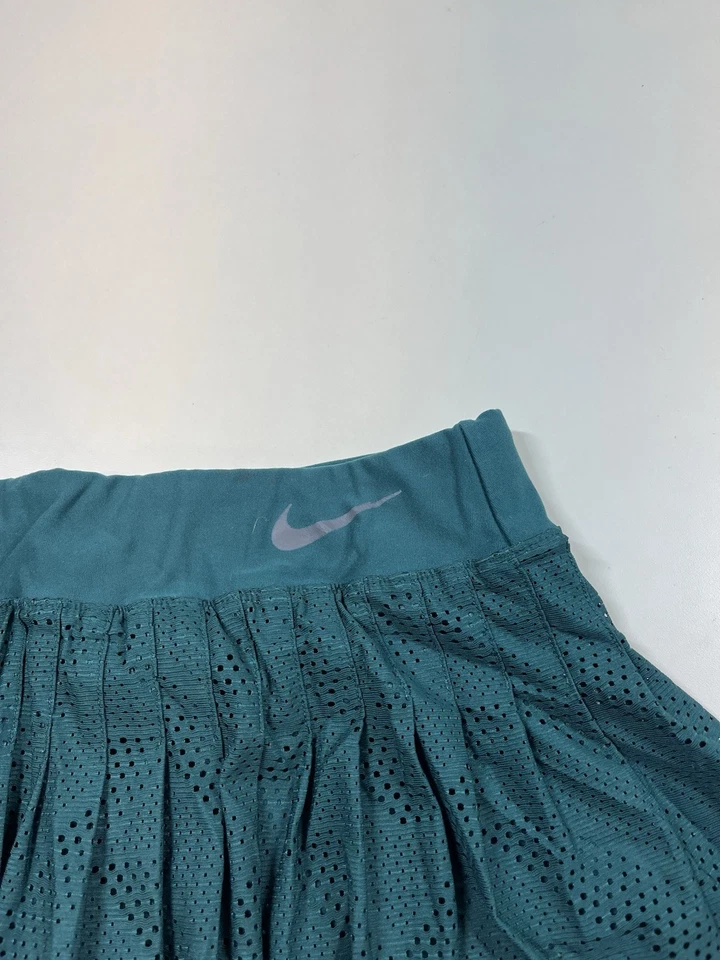 Зеленая юбка-шорты Nike Dri-Fit Athletic для тенниса гольфа женская размер S маленькая длинная - Изображение 3 из 4