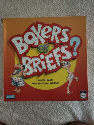 Boxers Or Briefs? Funny Humerous Adult Board Game 