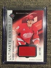 2024-25 UD Ultimate Collection Ultimate Rookies Patch Albert Johansson #/499