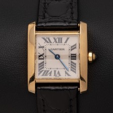 Cartier Tank Française 20mm Small 18K Yellow Gold Watch 1820