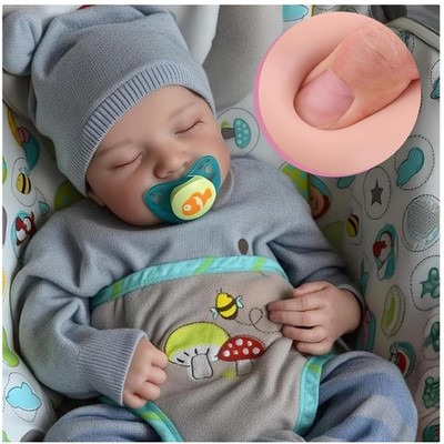 17 Inch Ultimate Reborn Baby Doll with Clothing Set and Accessories - Gift Ready