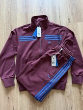 Adidas Originals 70s Track Suit in burgundy Men s Size Medium NWT Adicolor
