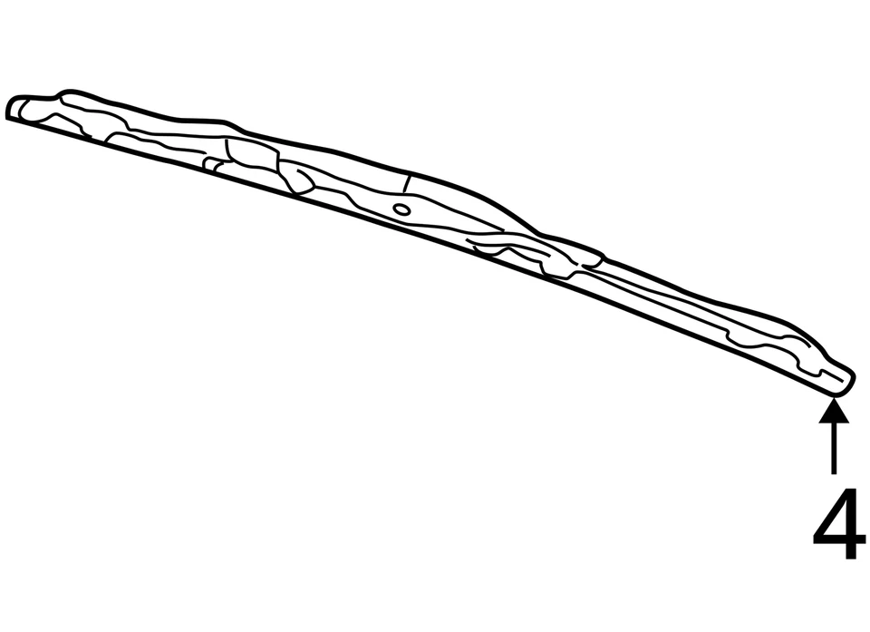 SE ADAPTA A CHEVROLET CADILLAC IMPALA 1998-2005 LUMINA BLADE WSW 25649713 - NUEVO OEM Foto 3 de 3