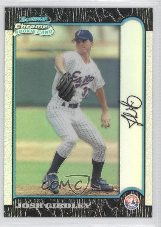 1999 Bowman Chrome Refractor Josh Girdley #432 Rookie RC 0a2
