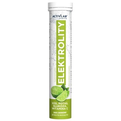 Activlab Pharma ELECTROLYTES Hydration 20 Brausetabletten Energie Limette