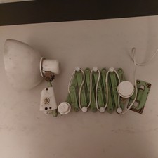 REIF DRESDEN - Werkstattlampe / Scherenlampe / Schreibtischlampe