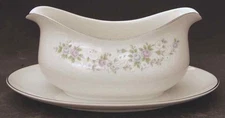 Carlton  Corsage Gravy Boat & Underplate 46284