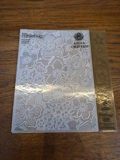 Cricut Cutterbug Anna Griffin Embossing Folders & Borders x 9
