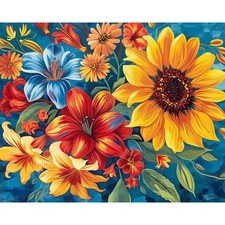 Paint by Numbers for Adults - DIY Adult Paint by Number Kits Painting on Canvas