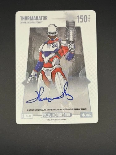 Bo Jackson Battle Arena Thurmanator Steel Auto Thurman Thomas