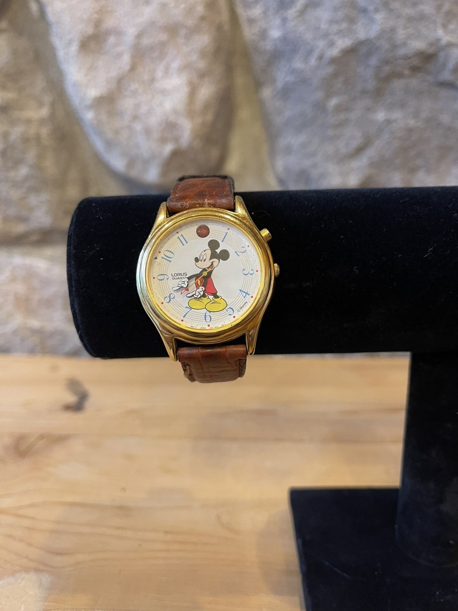 Disney Mickey Mouse Lorus Watch Quartz Musical V52F-0A10 Its  display picture 1